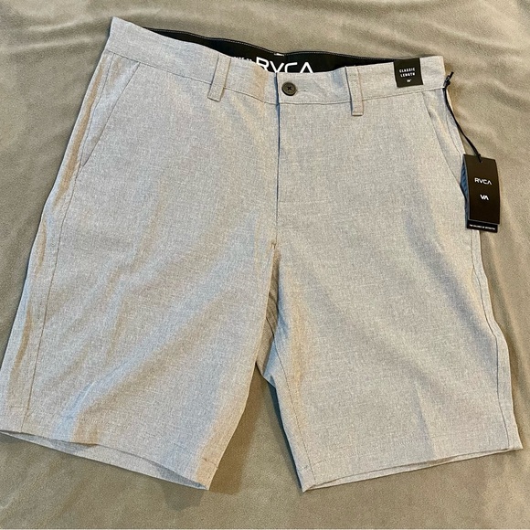 RVCA Other - RVCA Gray Flat Front Shorts Versatile Style